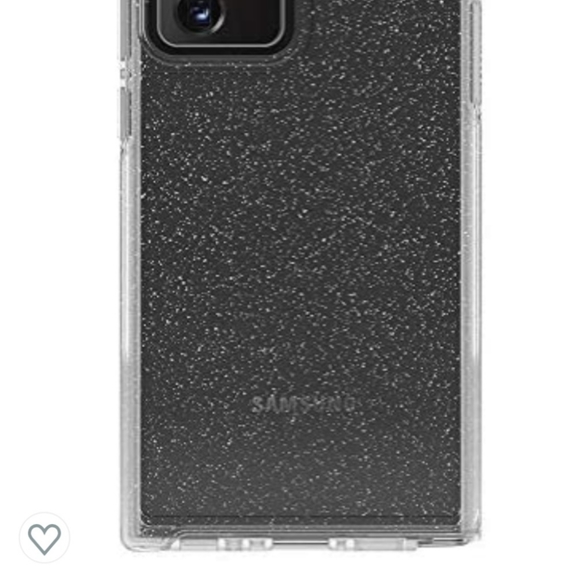 OtterBox Symmetry Clear Series Case for Galaxy Note20 Ultra 5G - Stardust Silver - Picture 2 of 5